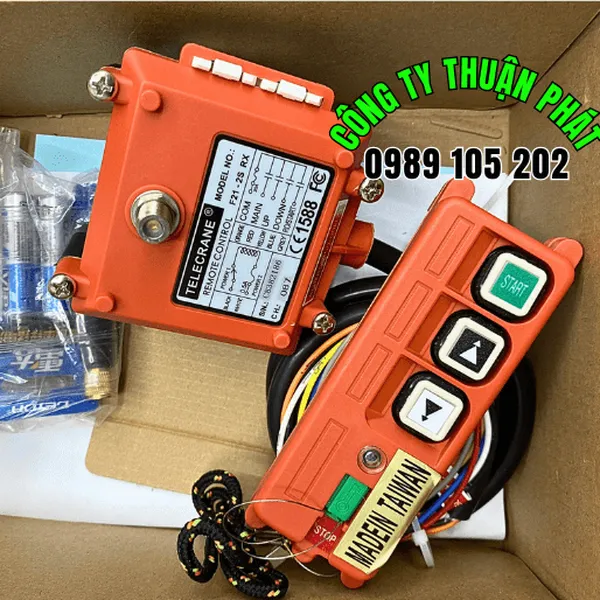 Điều khiển cầu trục 2 nút F21-2S