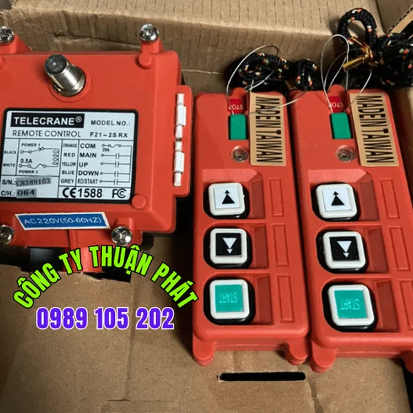 Điều khiển cầu trục 2 nút F21-2S