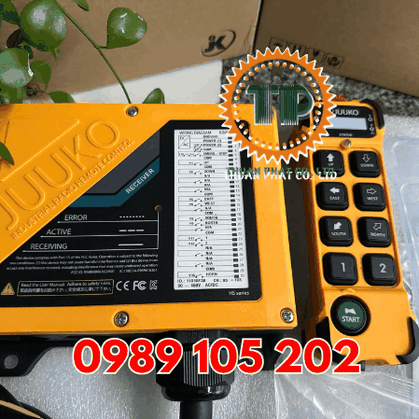 Điều khiển từ xa cầu trục Juuko K800 