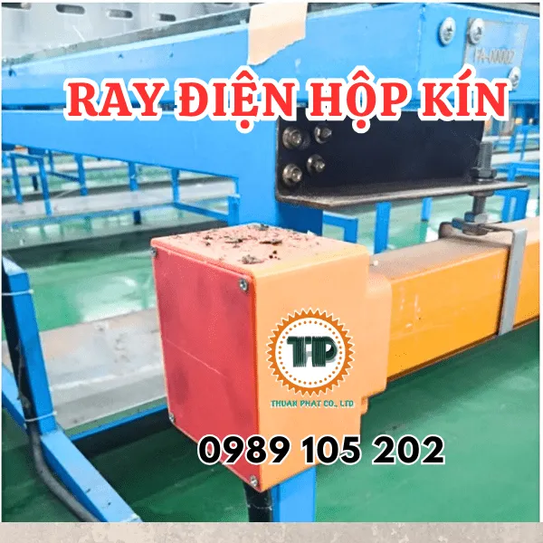 Hộp đấu nguồn ray hộp kín