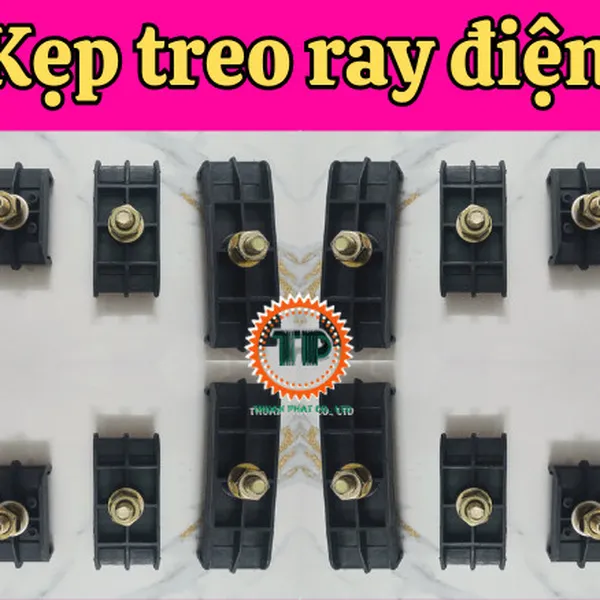 Kẹp ray điện an toàn 1P, 3P, 4P, 6P