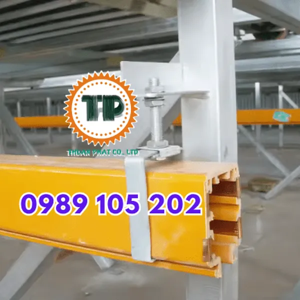 Kẹp treo ray hộp kín
