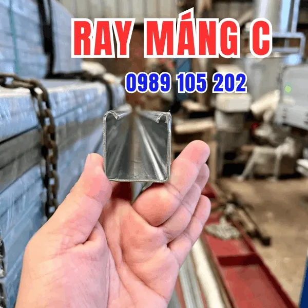 Máng chữ C 30 x 32 (3 mét/thanh)