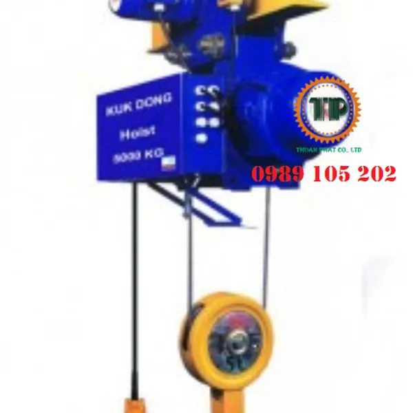 Palang cáp điện dầm đơn 1 tấn