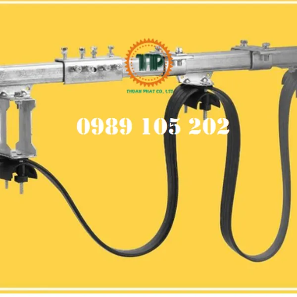 Hệ ray C cáp dẹt cầu trục