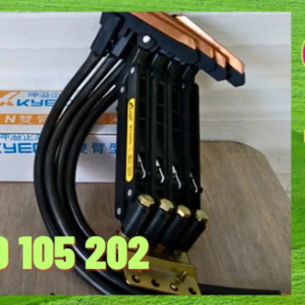 Chổi tiếp điện cầu trục 4P100A (Tay lấy điện cầu trục 4P100A)