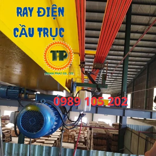 Ray điện an toàn cầu trục Kyec