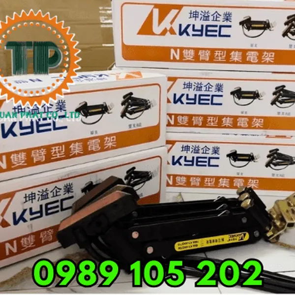 Tay tiếp điện 3P-60A – Chổi điện Kyec Đài Loan