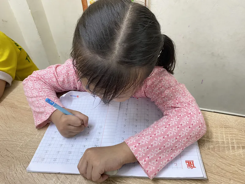 Lớp tiền tiểu học bé Cún 2018