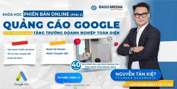 KHÓA HỌC GOOGLE MARKETING TĂNG TRƯỞNG DOANH NGHIỆP - PHẦN 2
