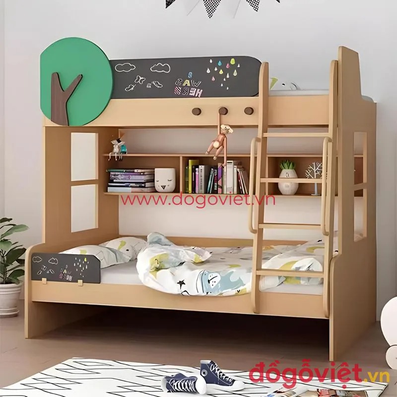 10+ mẫu giường tầng trẻ em giá rẻ hot nhất, thiết kế miễn phí theo yêu cầu