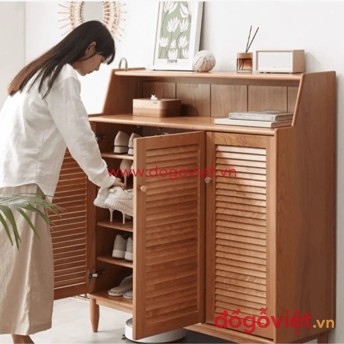10+ mẫu tủ giày gỗ sồi đẹp & tiện nghi được ưa chuộng nhất 2026 10+ mẫu tủ giày gỗ sồi đẹp & tiện nghi được ưa chuộng nhất 2026