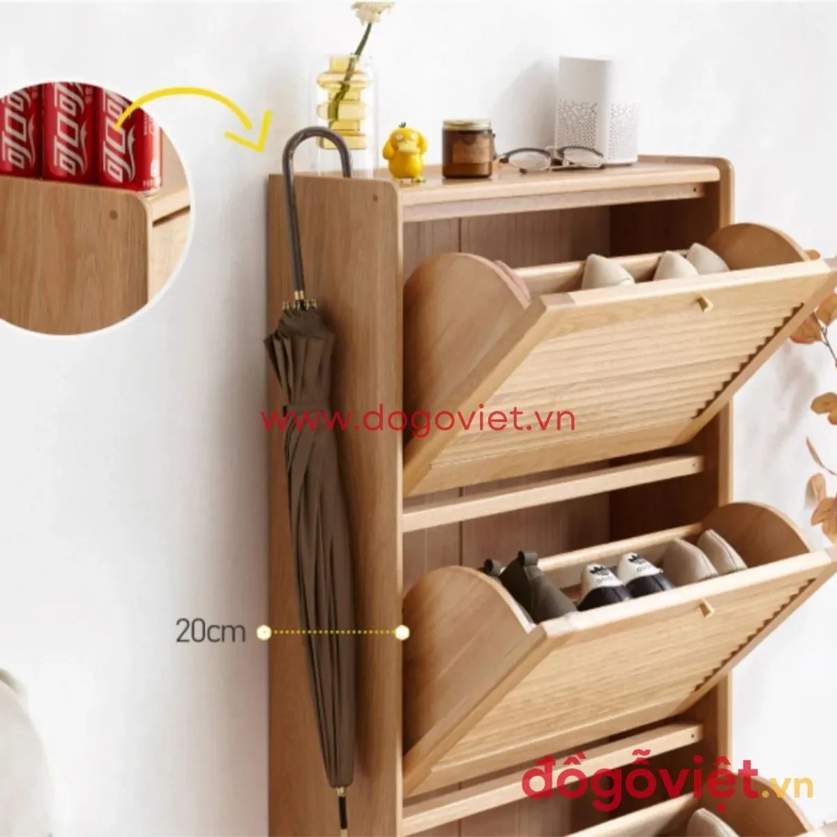 10+ mẫu tủ giày gỗ sồi đẹp & tiện nghi được ưa chuộng nhất 2026 10+ mẫu tủ giày gỗ sồi đẹp & tiện nghi được ưa chuộng nhất 2026