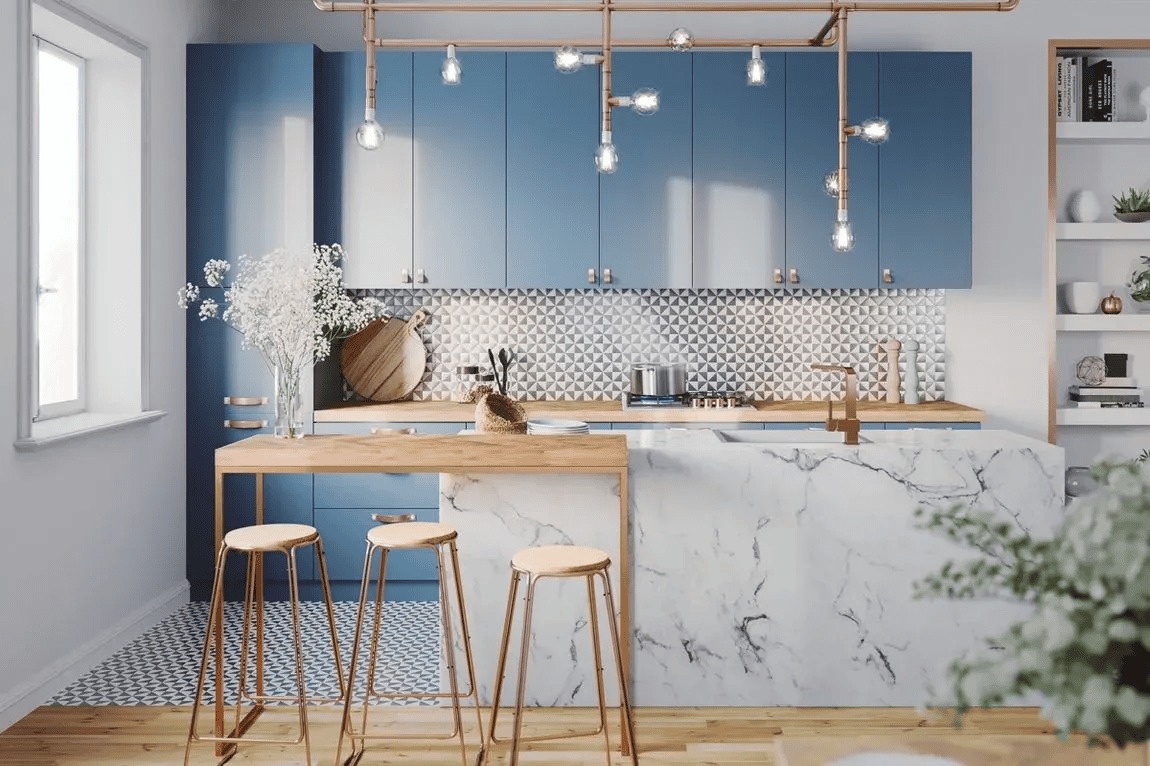 Tủ bếp gỗ MDF phủ Acrylic: ưu nhược điểm, b&aacute;o gi&aacute; v&agrave; mẫu đẹp 2026  