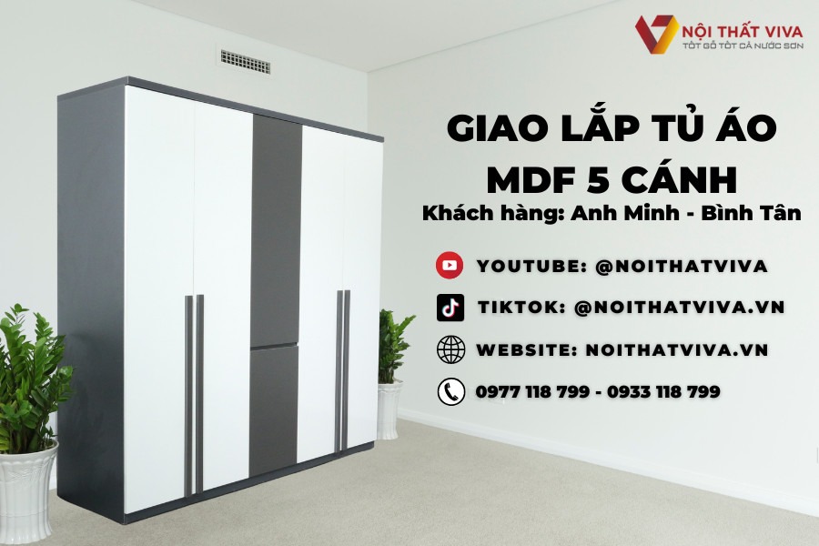 Top 10 mẫu tủ 5 cánh gỗ công nghiệp đẹp, hiện đại, đóng theo yêu cầu Top 10 mẫu tủ 5 cánh gỗ công nghiệp đẹp, hiện đại, đóng theo yêu cầu