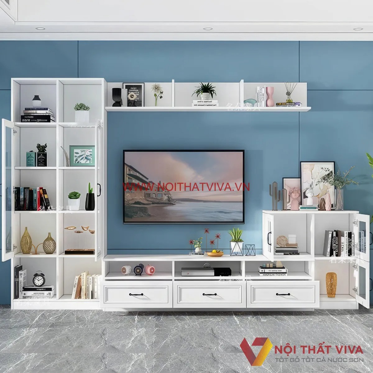 Top 6 mẫu kệ tivi hiện đại, đẹp, đón đầu xu hướng đang thịnh hành nhất