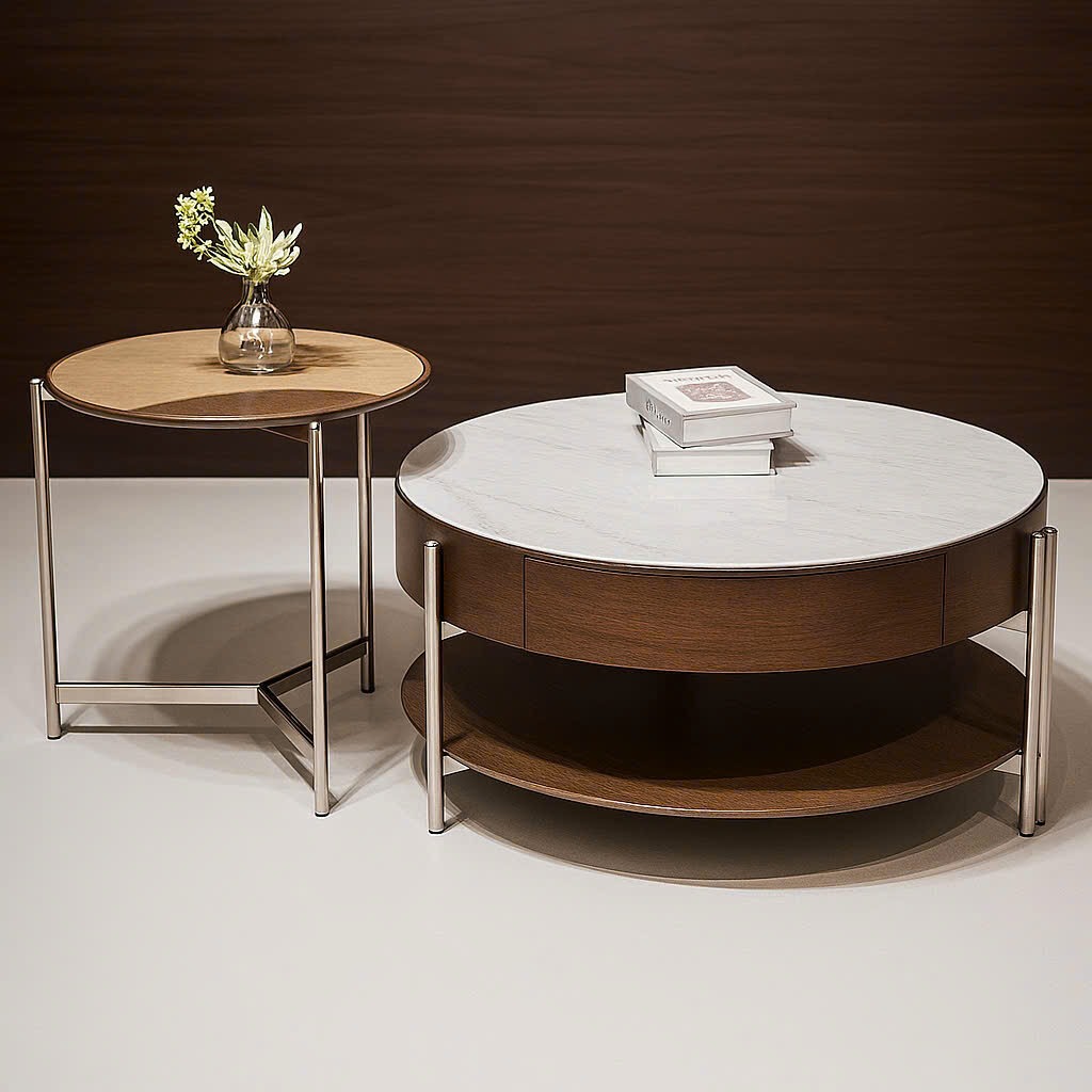 20 mẫu b&agrave;n tr&agrave; đ&ocirc;i đẹp & c&aacute;ch chọn chuẩn sang trọng cho mọi kh&ocirc;ng gian