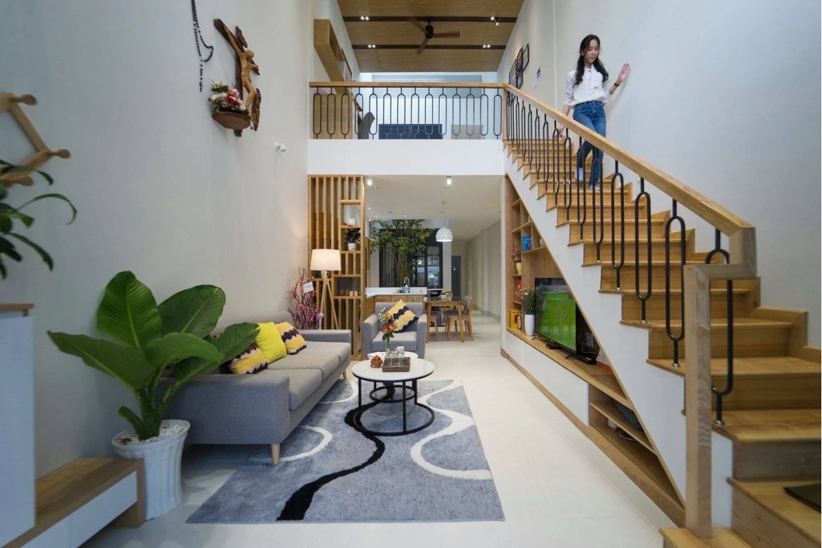 Chọn cầu thang gỗ nhà ống như thế nào để hợp phong thủy, đẹp, tiết kiệm? Chọn cầu thang gỗ nhà ống như thế nào để hợp phong thủy, đẹp, tiết kiệm?
