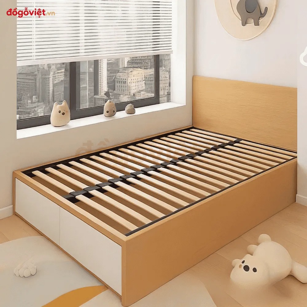 20+ mẫu giường trẻ em 1m2 đẹp, chắc chắn, phù hợp cho bé trai, bé gái