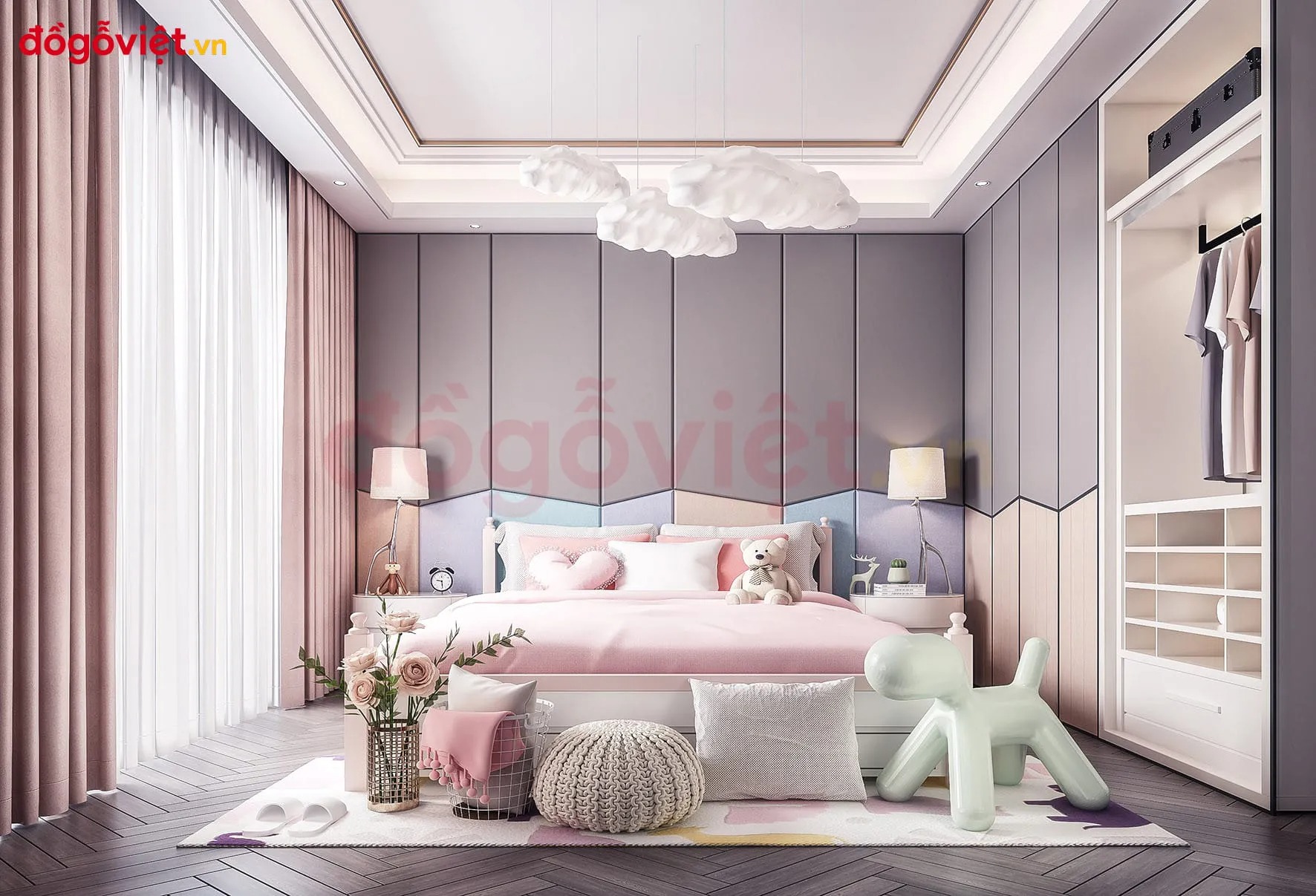 20+ mẫu giường trẻ em 1m2 đẹp, chắc chắn, phù hợp cho bé trai, bé gái