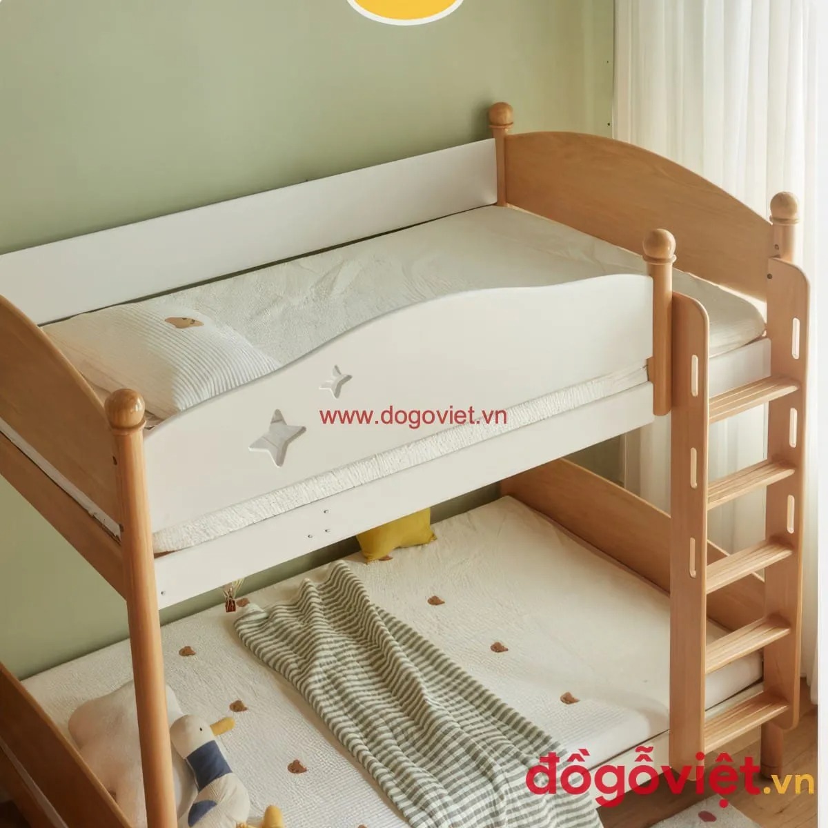 20+ mẫu giường trẻ em 1m2 đẹp, chắc chắn, phù hợp cho bé trai, bé gái