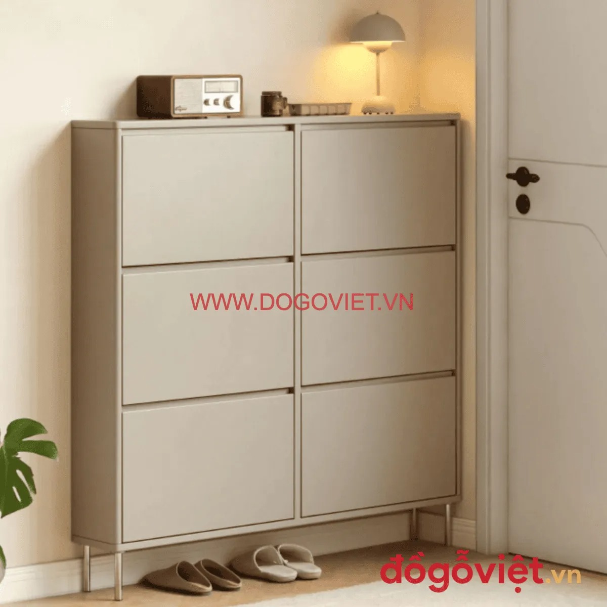 20+ mẫu tủ giày mini tiết kiệm diện tích, thiết kế đẹp và tiện lợi