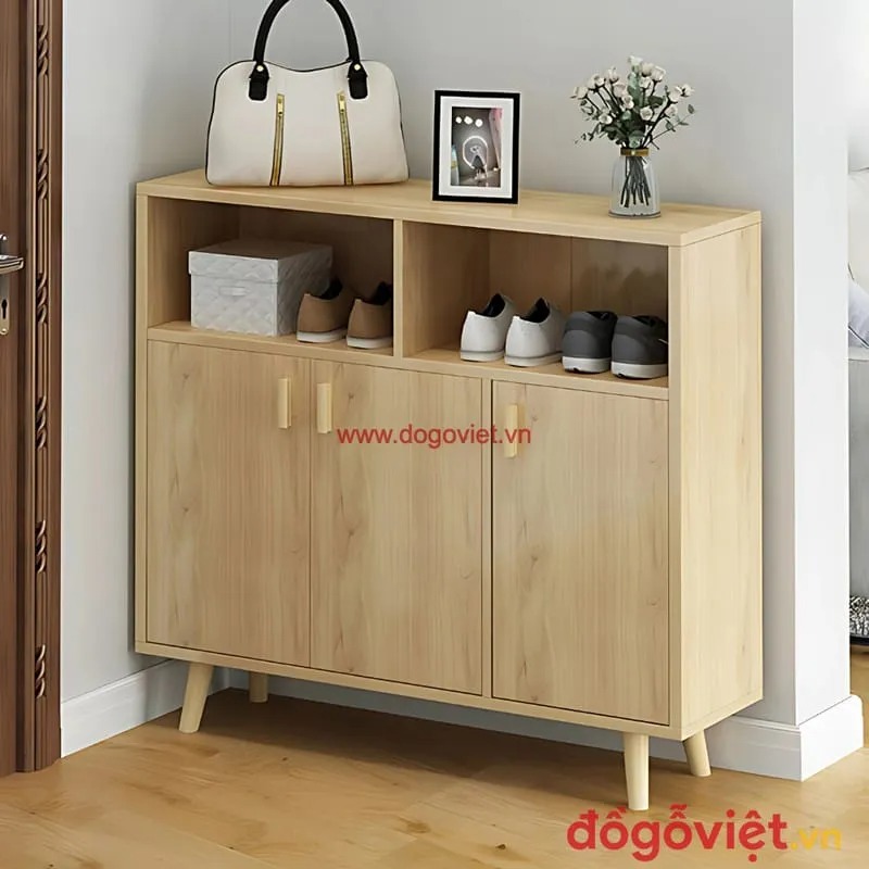 20+ mẫu tủ giày mini tiết kiệm diện tích, thiết kế đẹp và tiện lợi