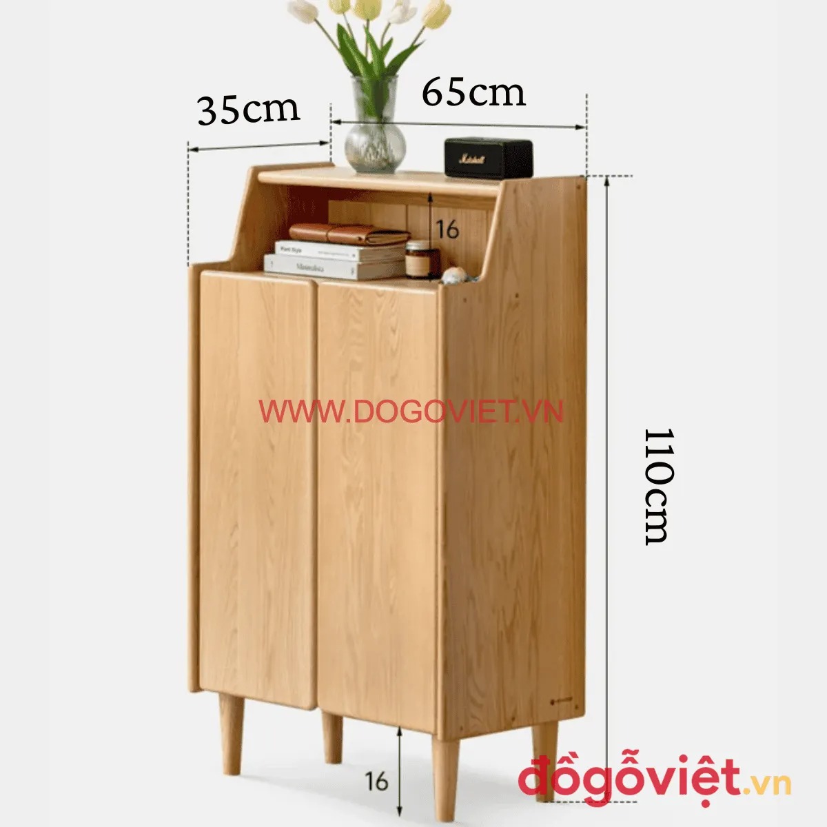 20+ mẫu tủ giày mini tiết kiệm diện tích, thiết kế đẹp và tiện lợi