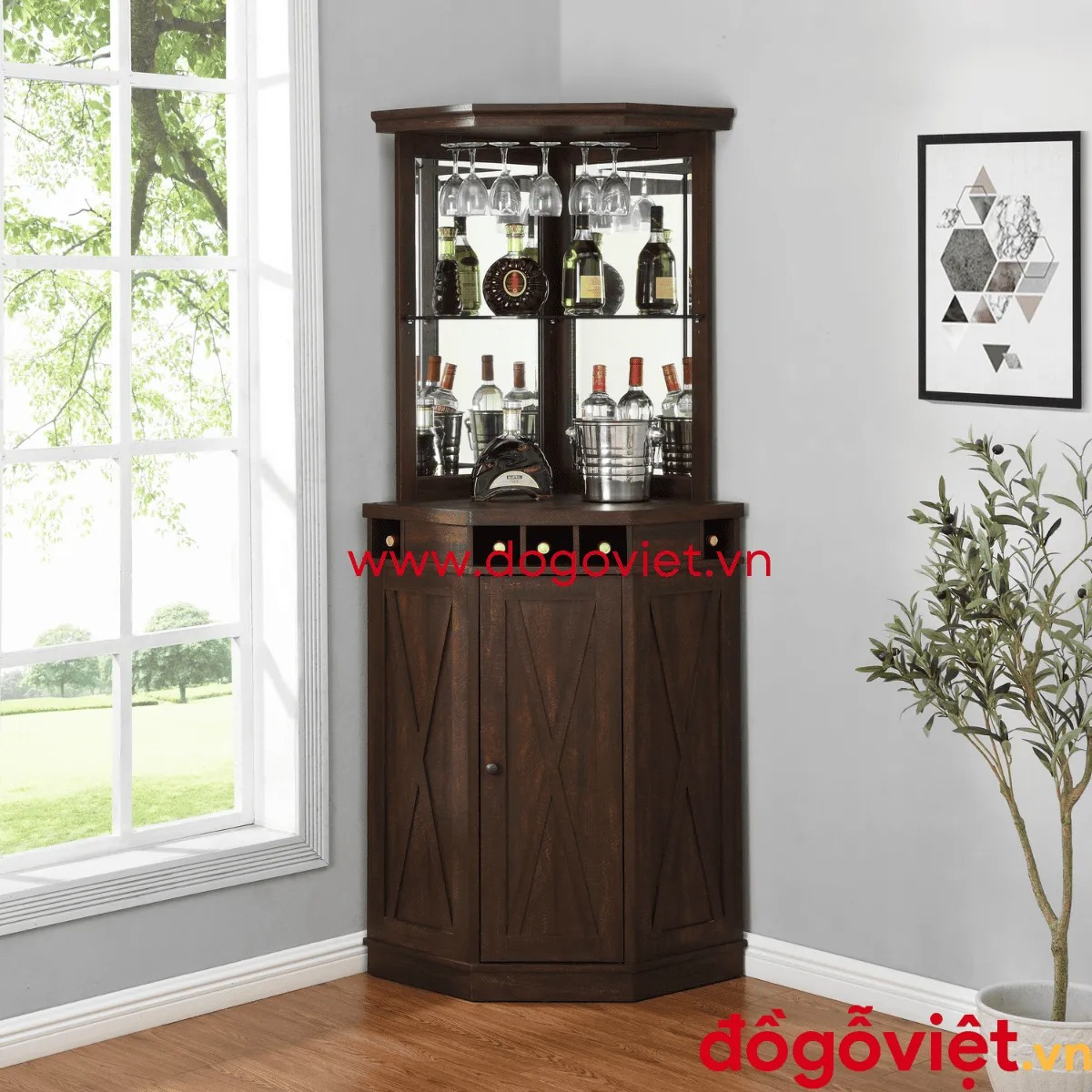 20+ Mẫu tủ rượu t&acirc;n cổ điển đẹp, đẳng cấp, sang trọng nhất hiện nay