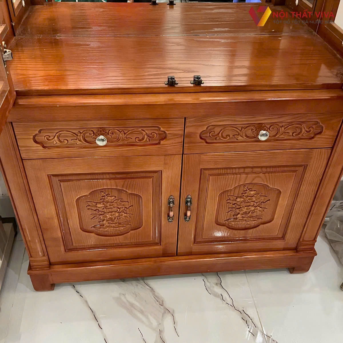 20+ Mẫu tủ rượu t&acirc;n cổ điển đẹp, đẳng cấp, sang trọng nhất hiện nay