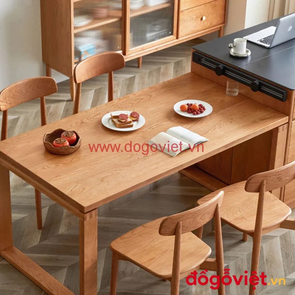 25+ Mẫu bàn ăn 4 ghế gỗ đẹp, giá tận xưởng, đáng mua nhất