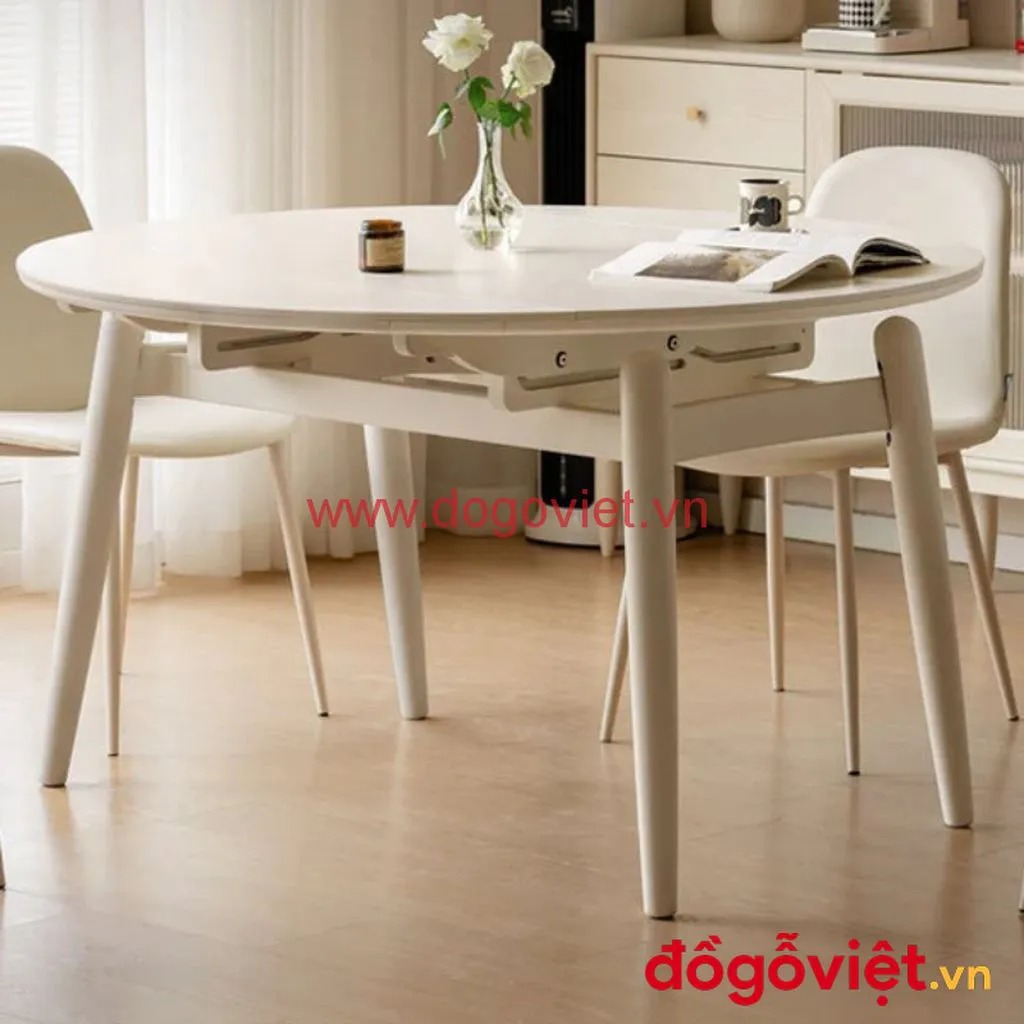 25+ Mẫu bàn ăn 4 ghế gỗ đẹp, giá tận xưởng, đáng mua nhất