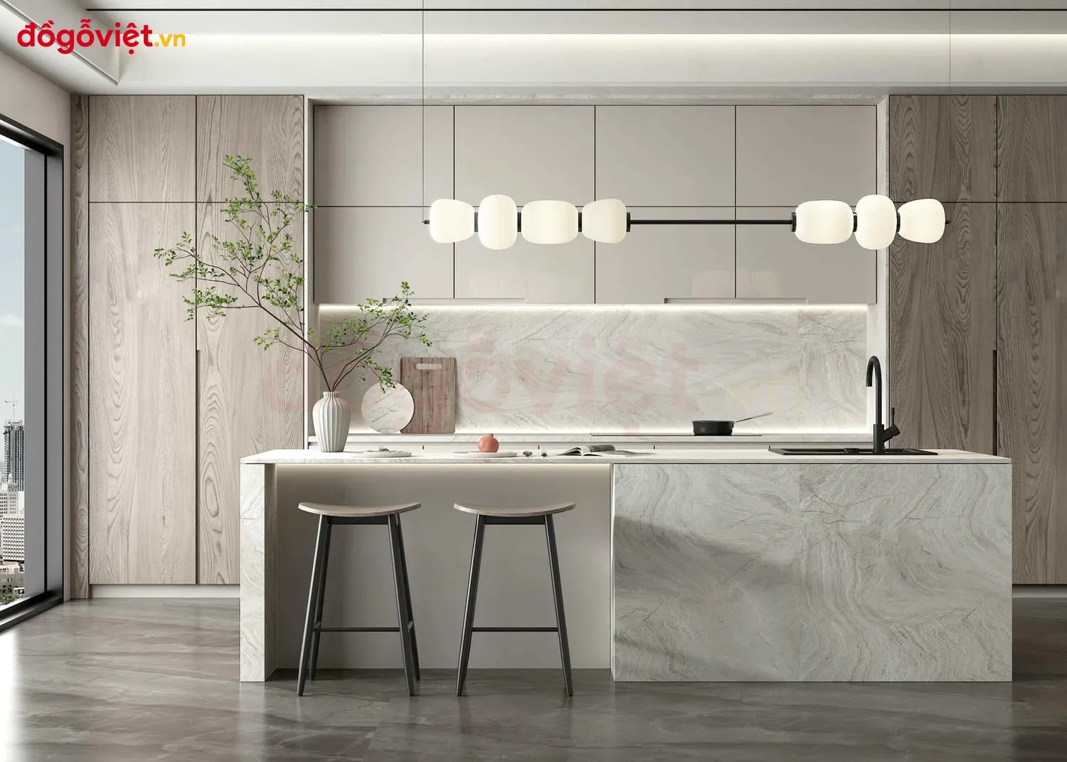 25+ Mẫu tủ bếp giá rẻ, hiện đại đang được ưa chuộng nhất hiện nay