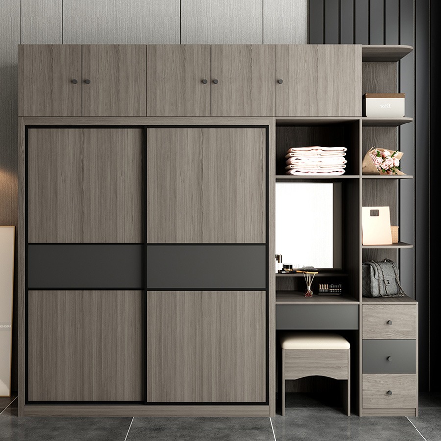 25+ Mẫu tủ quần áo bàn trang điểm cực đẹp, đáng mua nhất hiện nay