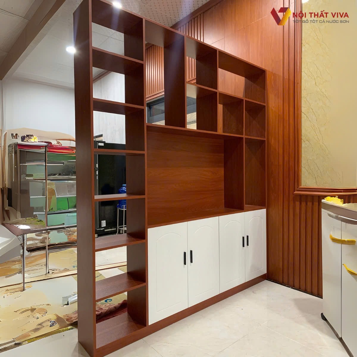 25+ mẫu vách tivi đẹp cho phòng khách hiện đại – xu hướng nội thất mới nhất