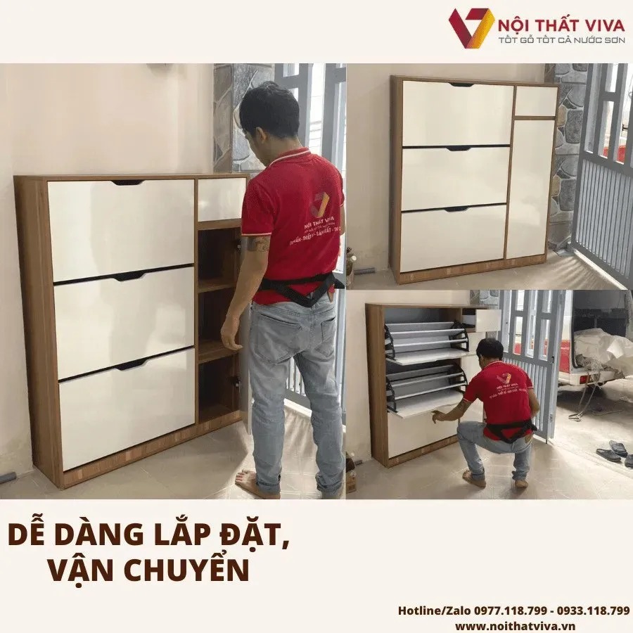98+ mẫu tủ giày dép đẹp, tiện ích, hiện đại đang được ưa chuộng