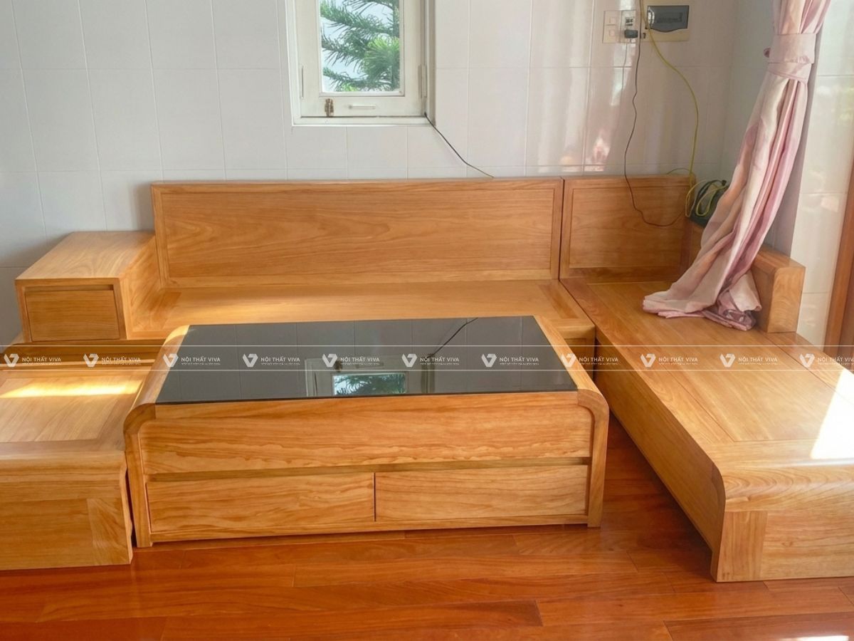 B&agrave;n ghế sofa gỗ g&otilde; đỏ c&oacute; n&ecirc;n mua? Gợi &yacute; top mẫu đẹp cho ph&ograve;ng kh&aacute;ch