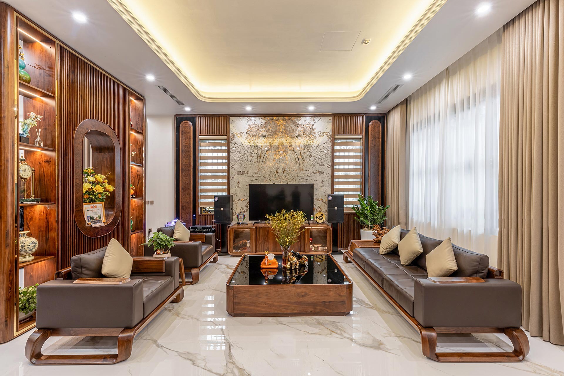 B&agrave;n ghế sofa nguy&ecirc;n khối l&agrave; g&igrave;? Ưu điểm & c&aacute;ch chọn chuẩn nhất