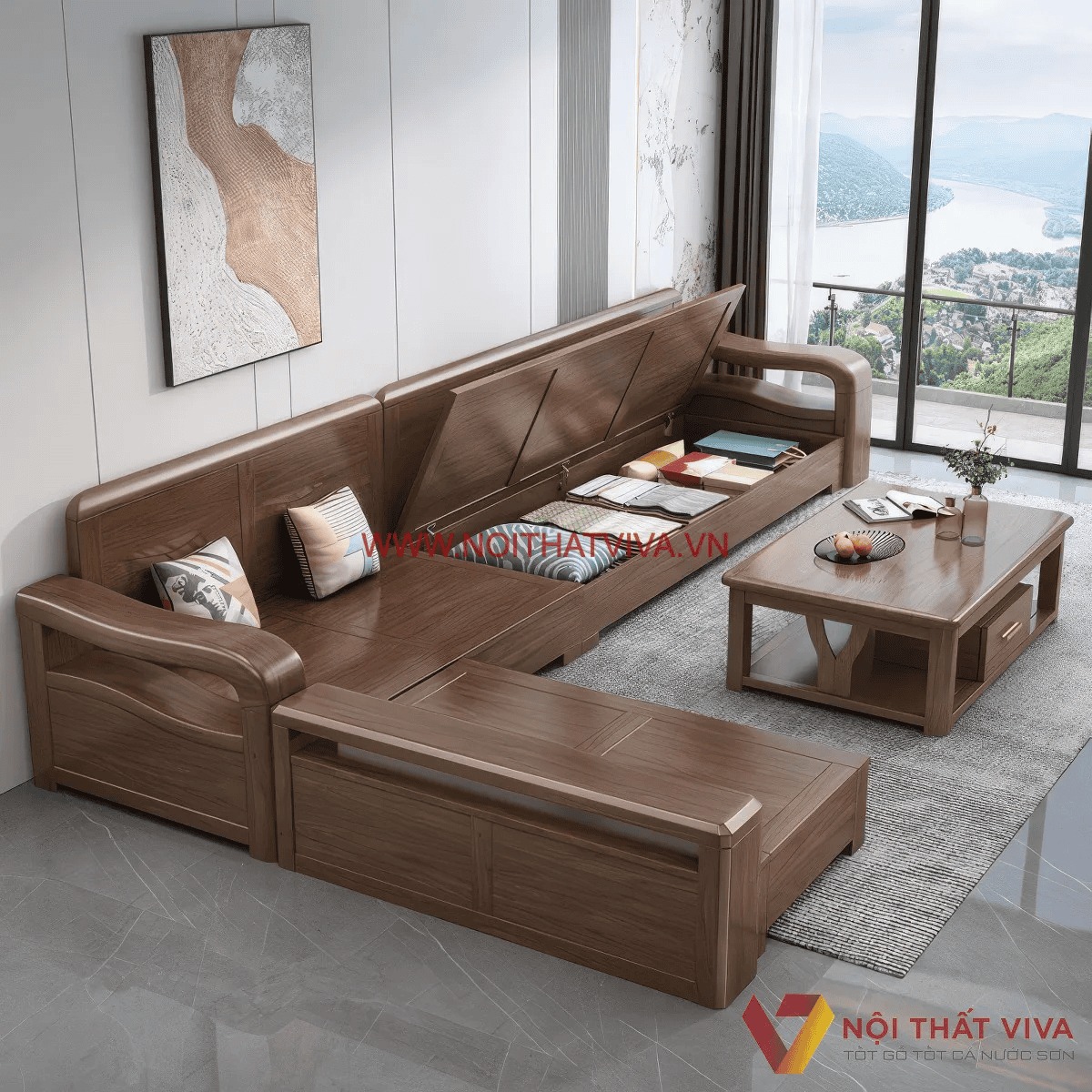 B&agrave;n ghế sofa nguy&ecirc;n khối l&agrave; g&igrave;? Ưu điểm & c&aacute;ch chọn chuẩn nhất