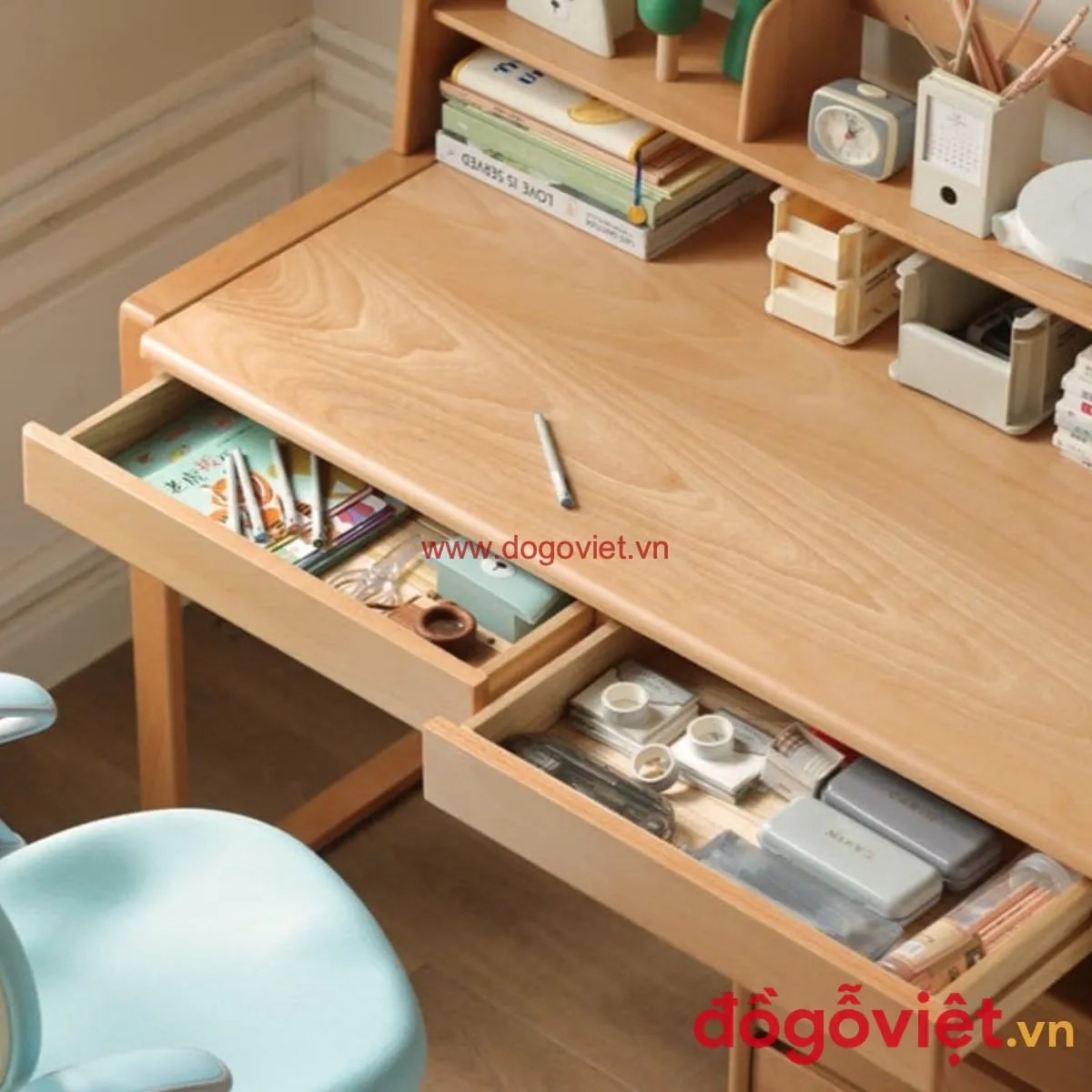 Bàn học gỗ thịt: Xu hướng lựa chọn bền đẹp, an toàn cho bé Bàn học gỗ thịt: Xu hướng lựa chọn bền đẹp, an toàn cho bé