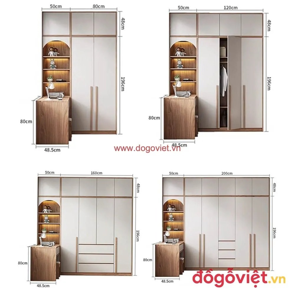 Báo giá tủ quần áo kịch trần chuẩn nội thất đẹp – mua ở đâu uy tín?