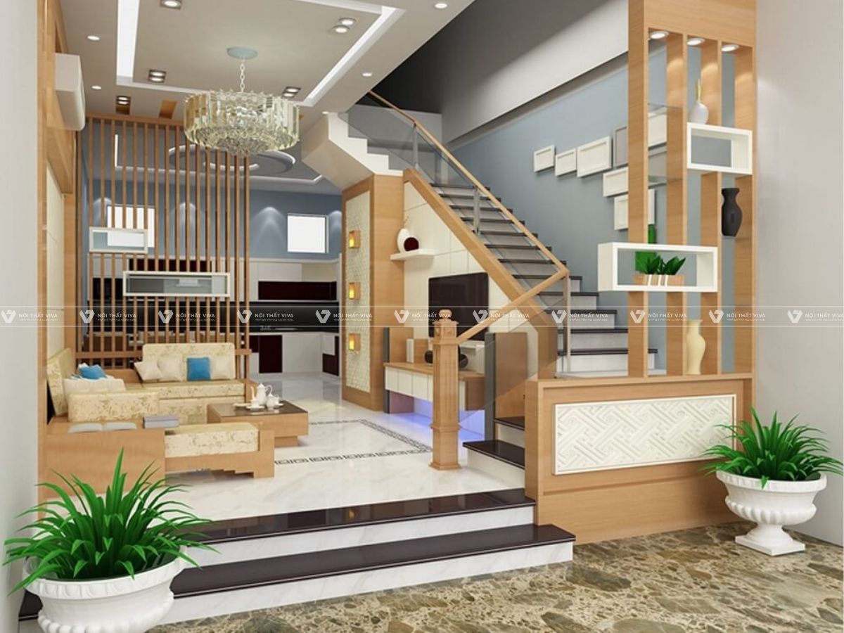 Báo giá vách ngăn phòng khách và bếp đẹp, tối ưu không gian sống