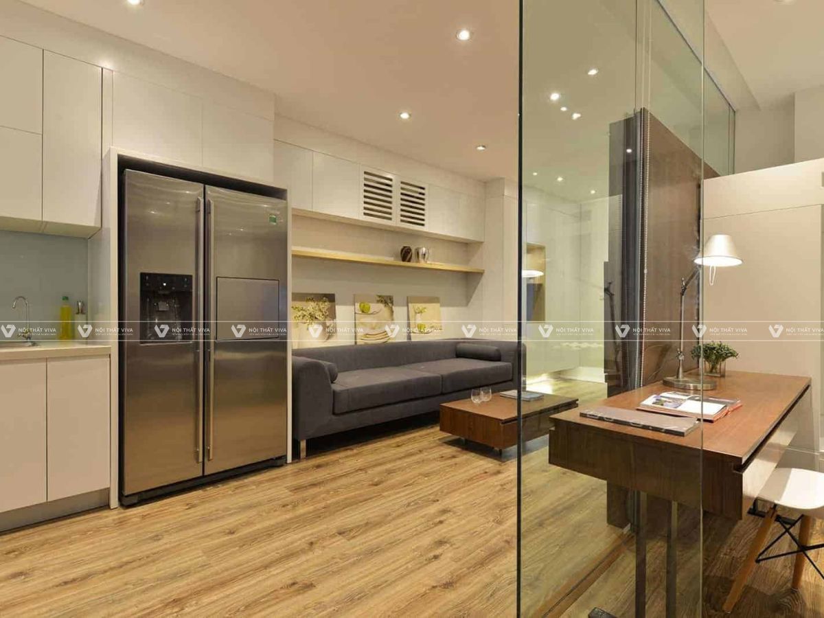 Báo giá vách ngăn phòng khách và bếp đẹp, tối ưu không gian sống