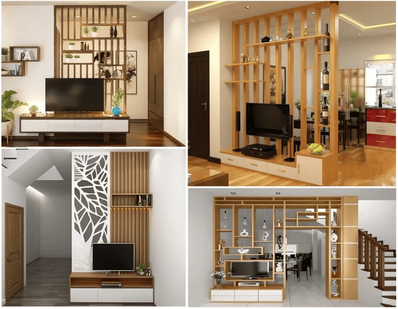 BST tuyển chọn kệ tivi kèm tủ rượu tiện nghi, thẩm mỹ được yêu thích 