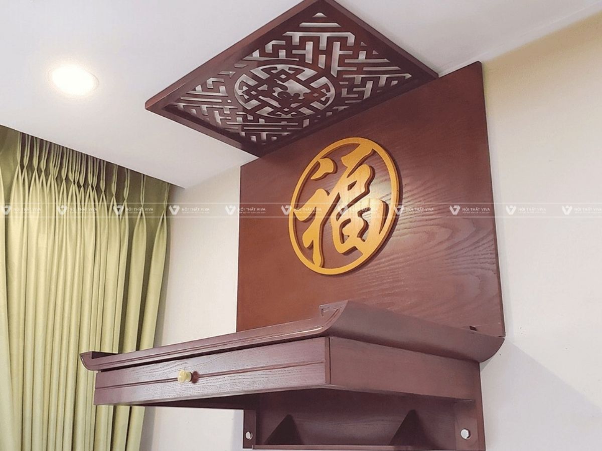  Cẩm nang chọn & đặt bàn thờ treo chung cư hợp phong thủy A-Z 