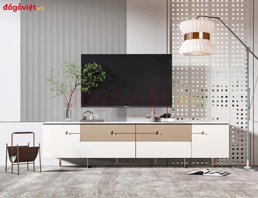 Cập nhật xu hướng trang trí kệ tivi gỗ đẹp và hợp phong thủy nhất