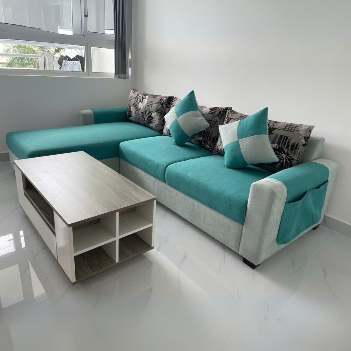 Chọn kiểu d&aacute;ng b&agrave;n uống tr&agrave; n&agrave;o ng&agrave;y Tết để đ&oacute;n kh&aacute;ch thuận tiện?