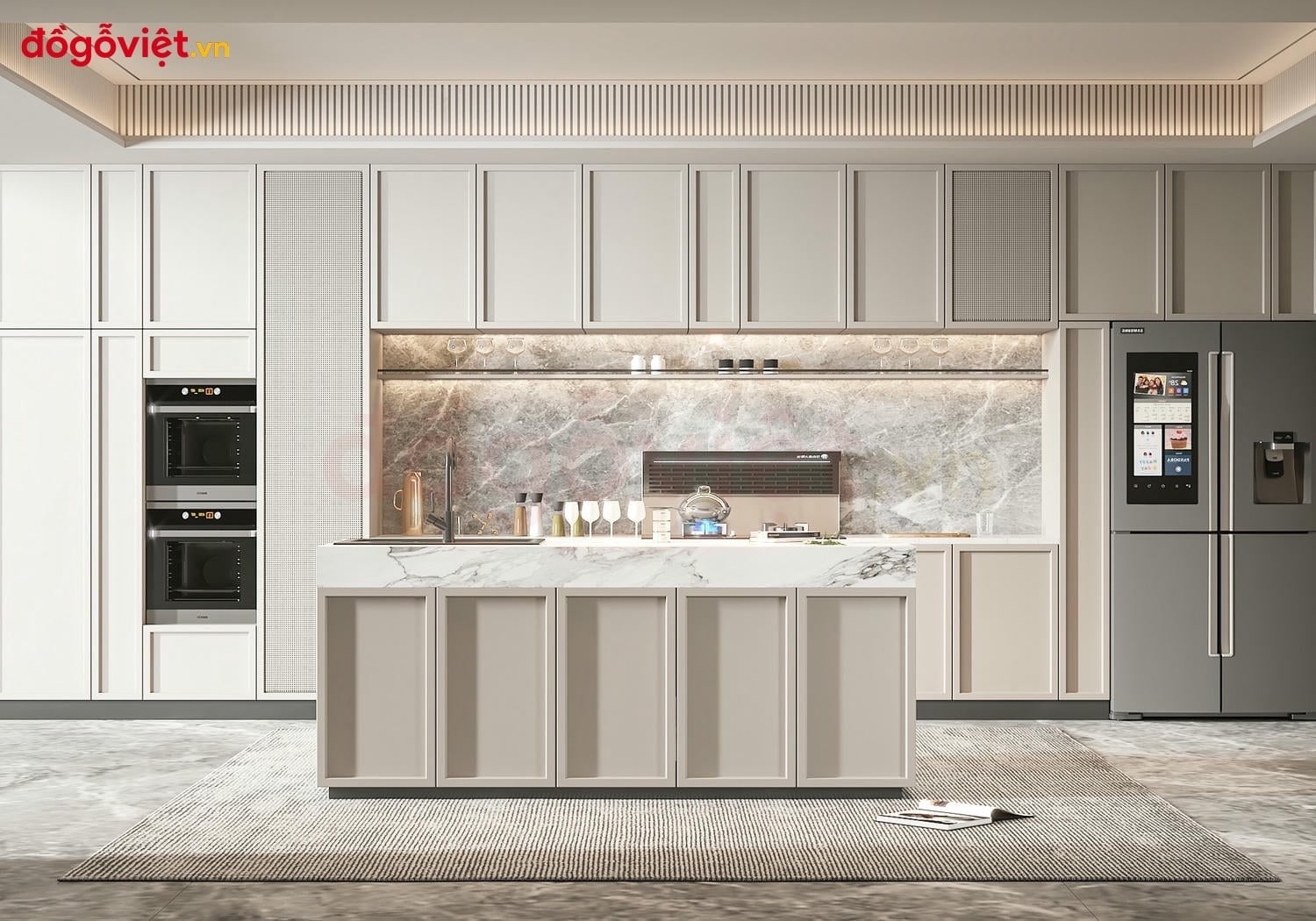 C&oacute; n&ecirc;n l&agrave;m tủ bếp c&oacute; quầy bar? Ph&acirc;n t&iacute;ch ưu điểm thực tế