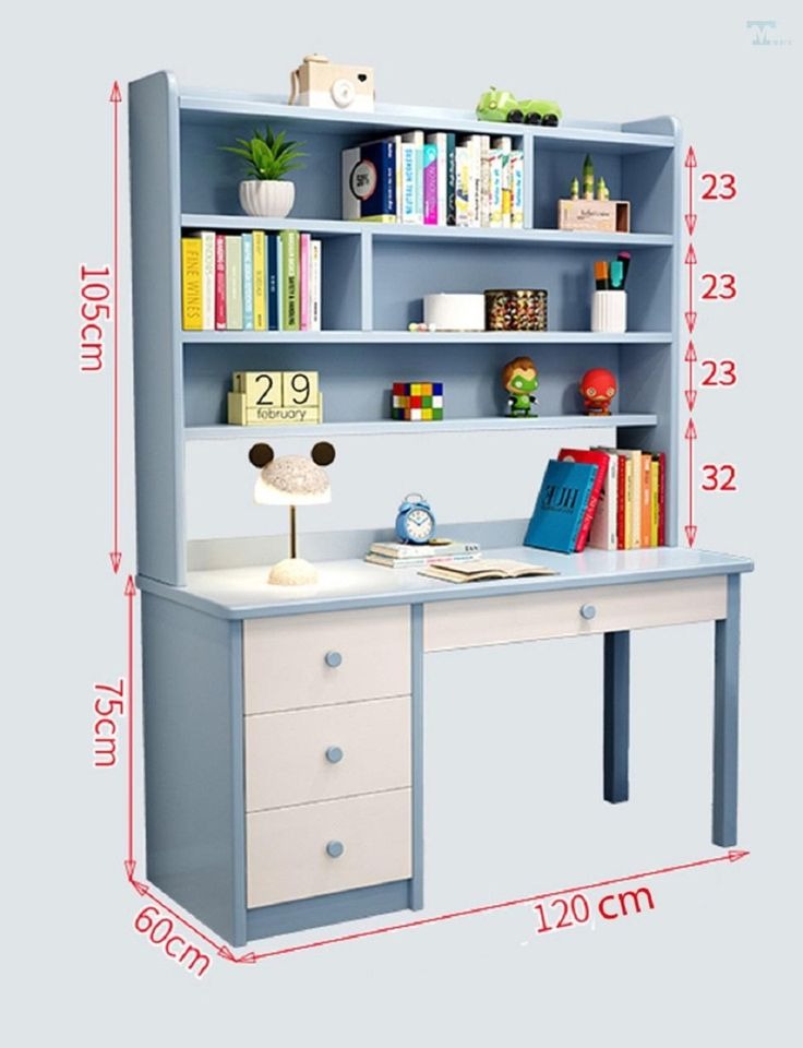 20+ mẫu bàn học sinh 1m2 đẹp, hiện đại, phù hợp cho mọi lứa tuổi