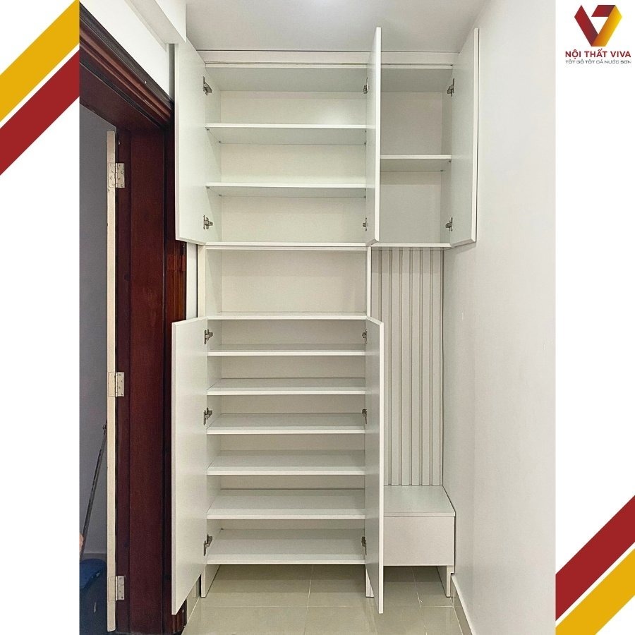 C&oacute; n&ecirc;n mua tủ gi&agrave;y gỗ c&ocirc;ng nghiệp MDF kh&ocirc;ng? Ưu nhược điểm chi tiết 